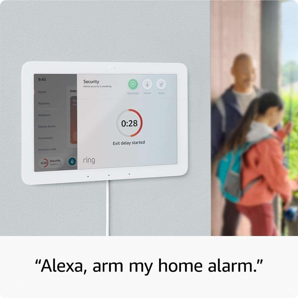 Echo Hub (Newest gen) | 8 smart home control panel with Alexa | Compatible with thousands of devices